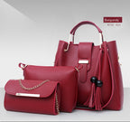 Women Messenger and Shoulder Bag Set