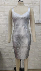 Sleeveless Bandage Party Dress