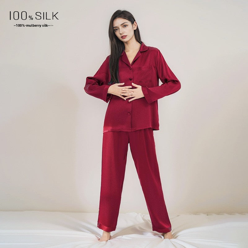 Pure Mulberry Silk Pajama Set