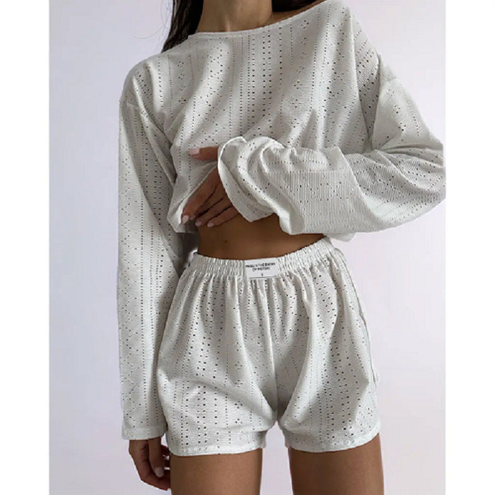 Fashion Simple Loose Top Shorts