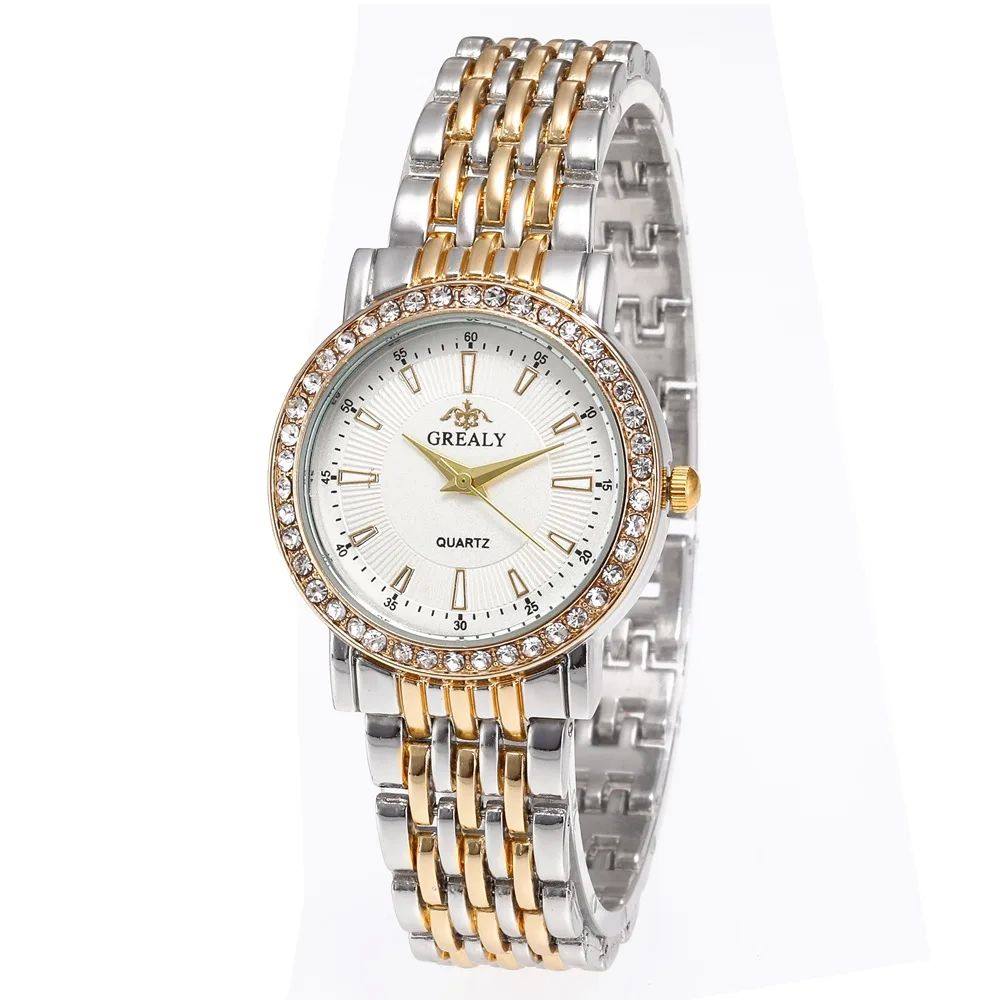 Grealy Rhinestone Lovers Watch