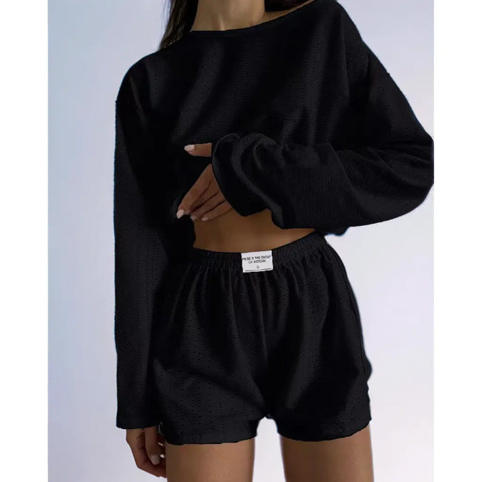 Fashion Simple Loose Top Shorts