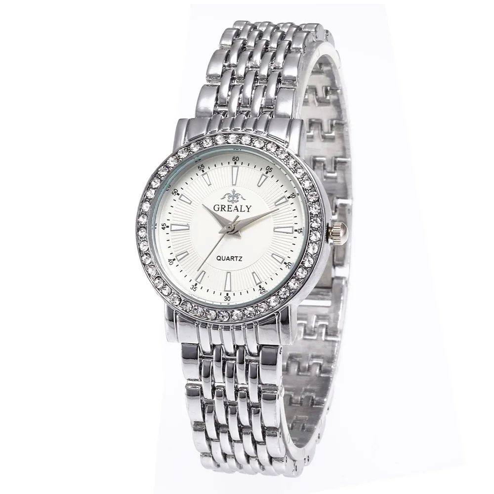 Grealy Rhinestone Lovers Watch