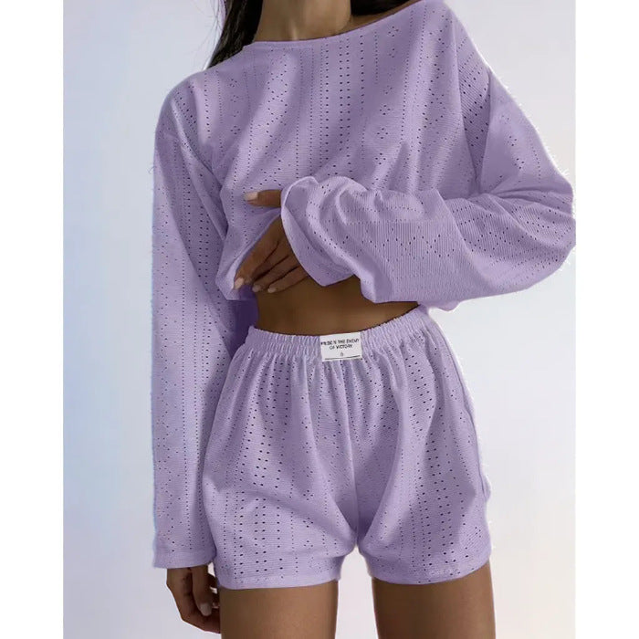 Fashion Simple Loose Top Shorts