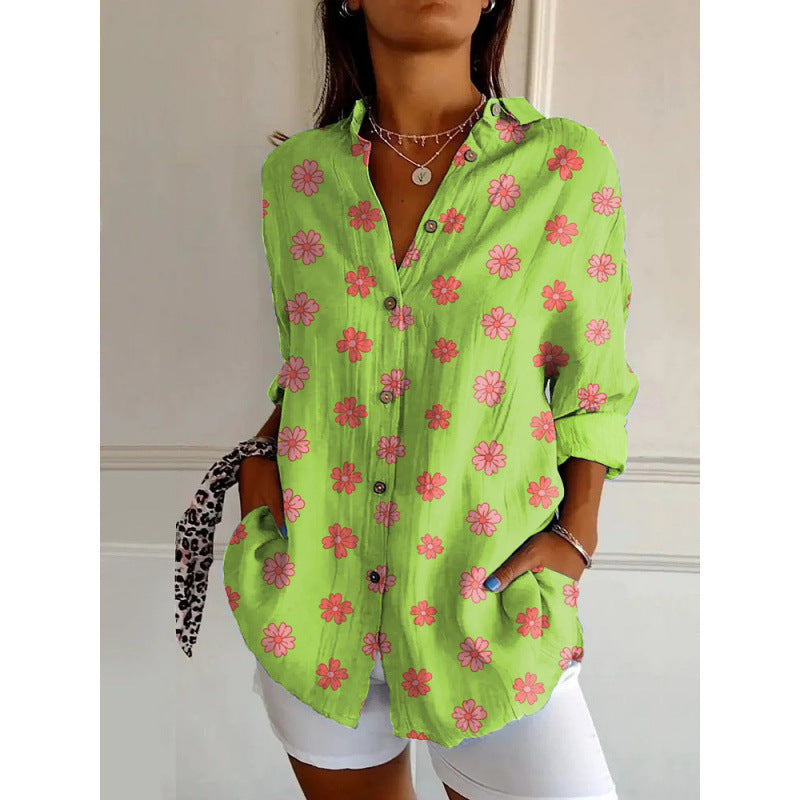 Julia Loose Fit Floral Blouse