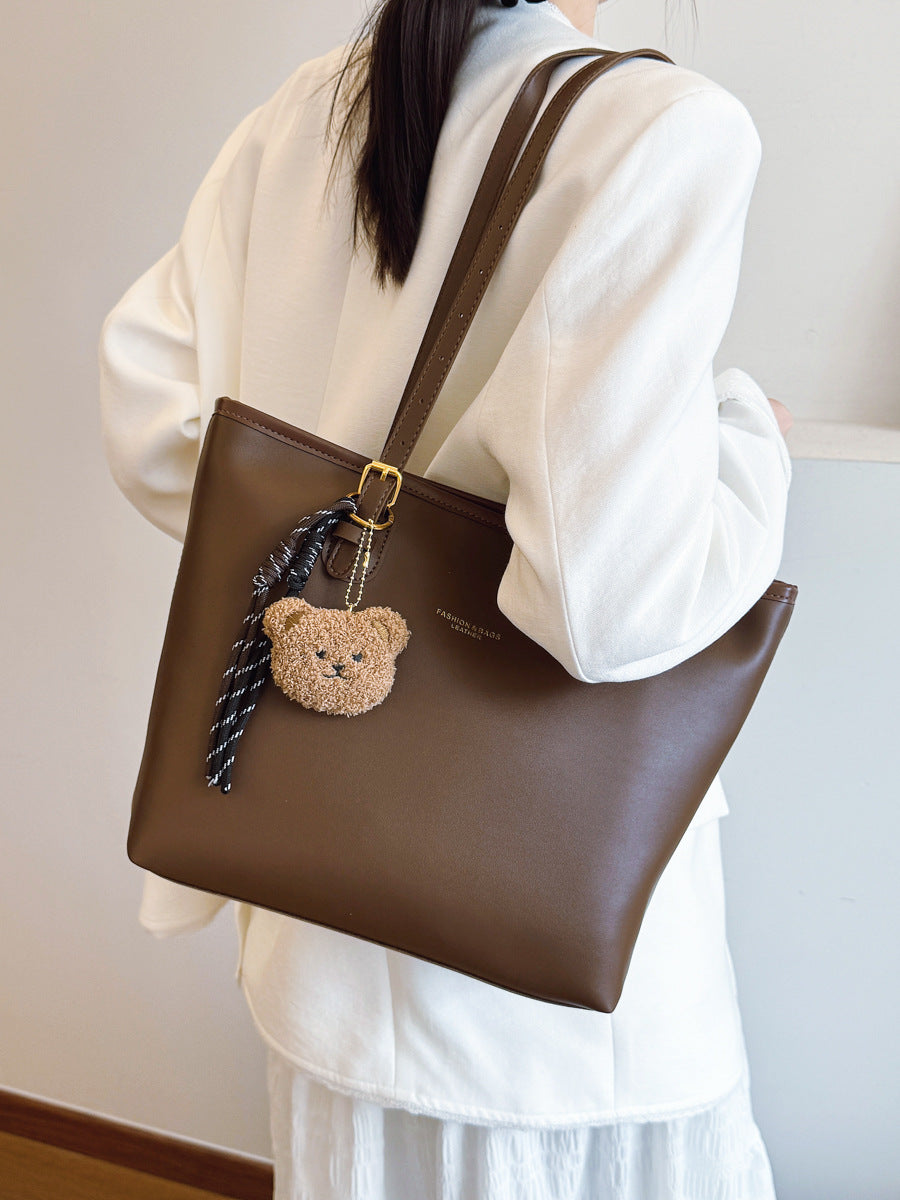 Retro Large-Capacity Women Tote Bag