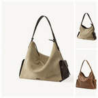 Genuine Leather Crossbody Laptop Hobo Bag