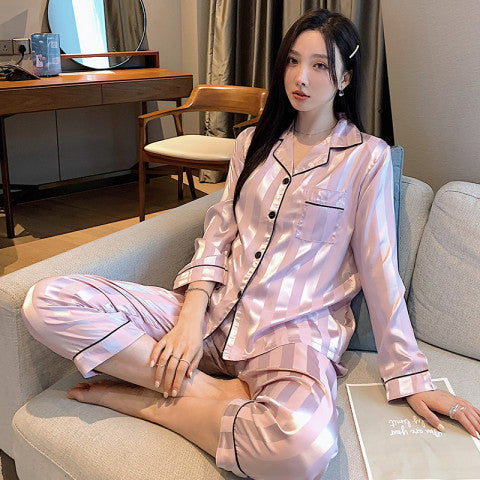 Jacquard Plaid Pajama Set