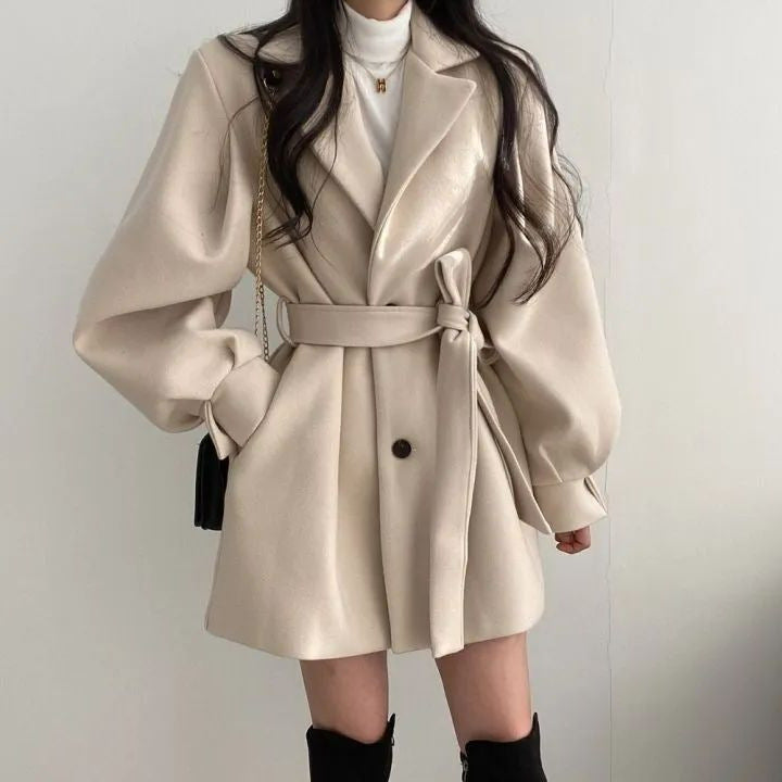Yalanda Loose Fit Coat