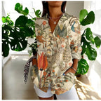 Julia Loose Fit Floral Blouse