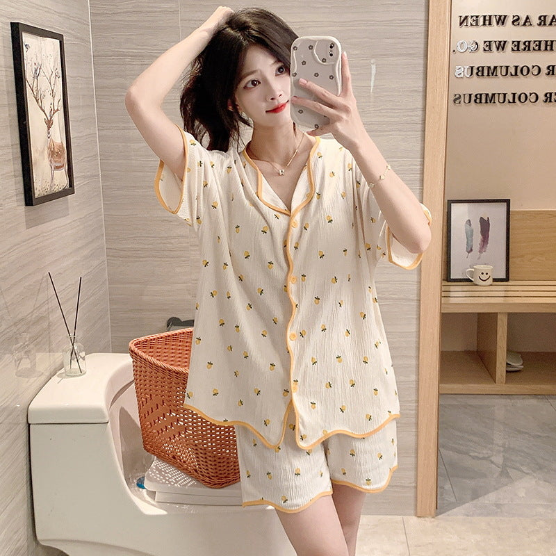 Cartoon Thin Home Clothes suit