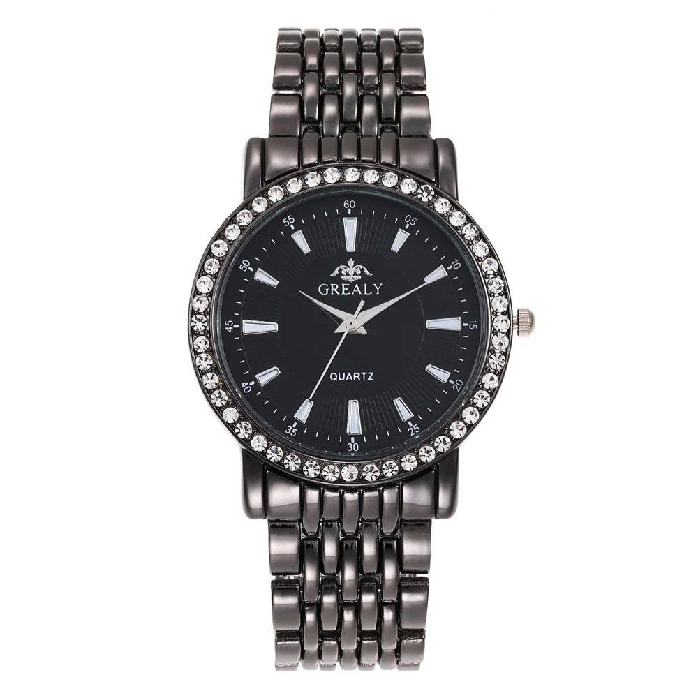 Grealy Rhinestone Lovers Watch
