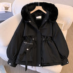 Pia | Padded Winter Fur Collar Jacket