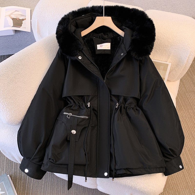 Pia | Padded Winter Fur Collar Jacket