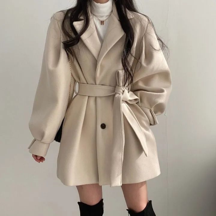 Yalanda Loose Fit Coat