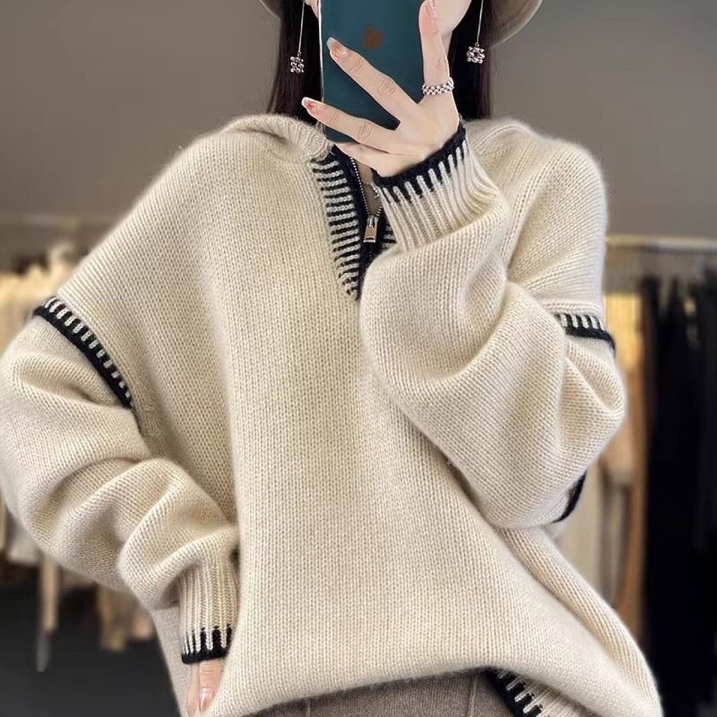 Tanya Hooded knitwear