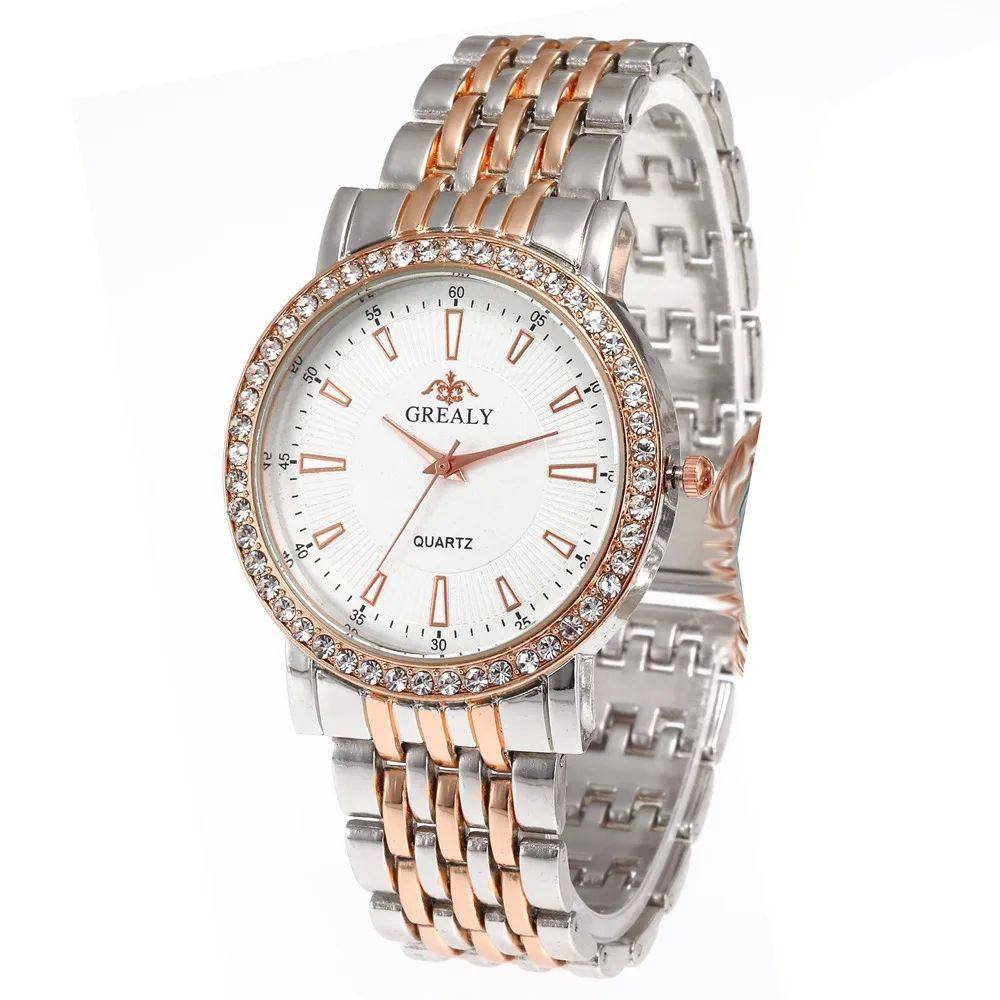 Grealy Rhinestone Lovers Watch