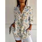 Julia Loose Fit Floral Blouse