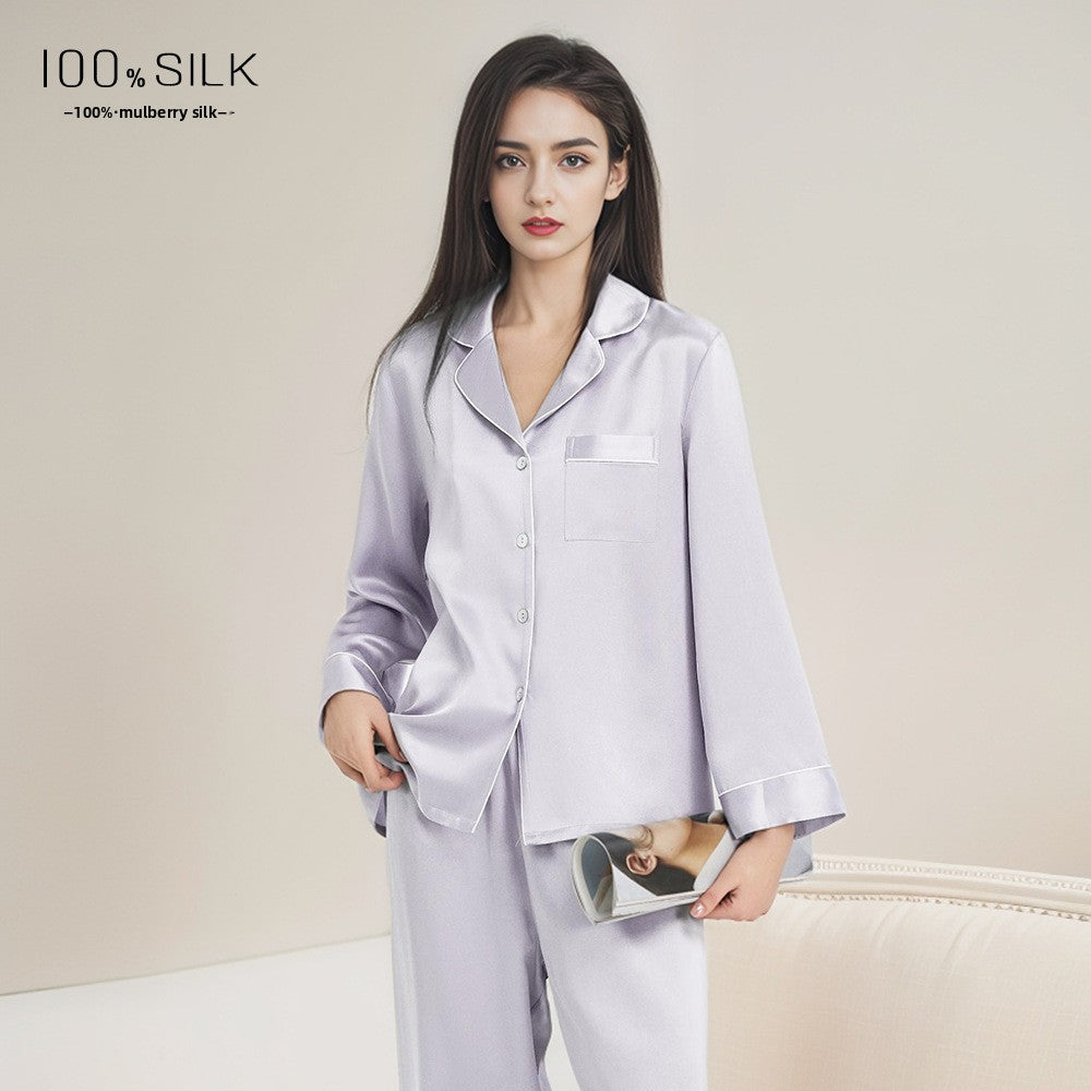 Pure Mulberry Silk Pajama Set