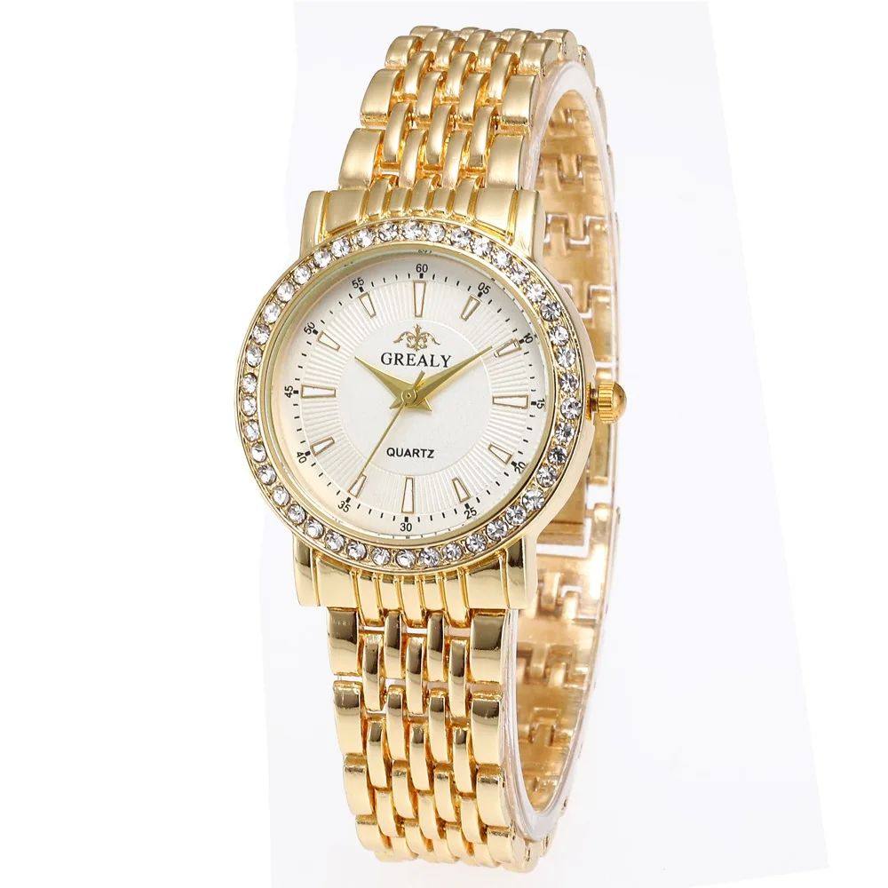 Grealy Rhinestone Lovers Watch