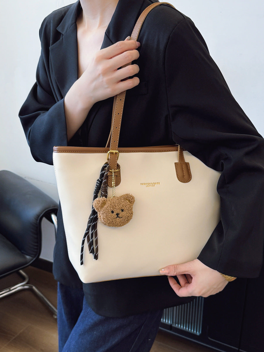 Retro Large-Capacity Women Tote Bag