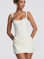 Esmeralda Bodycon Tie Waist Dress