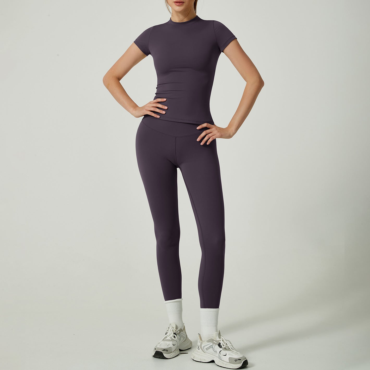 Brocade Silk Yoga Sports Suit