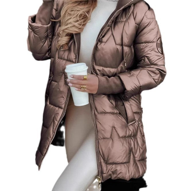Liza | Hooded Elegant Winter Jacket