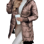 Liza | Hooded Elegant Winter Jacket