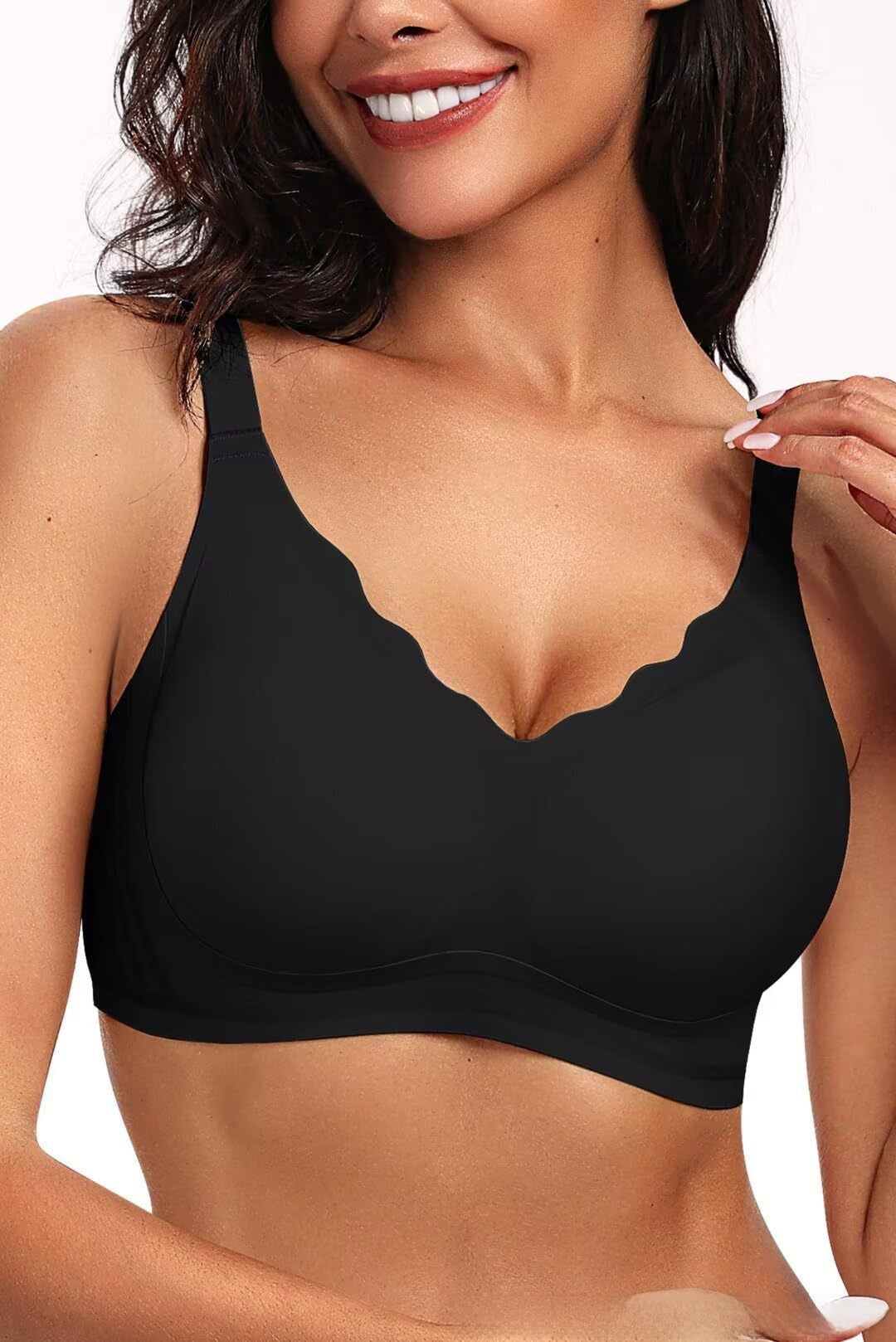 Plus Size Seamless Push-up Bra