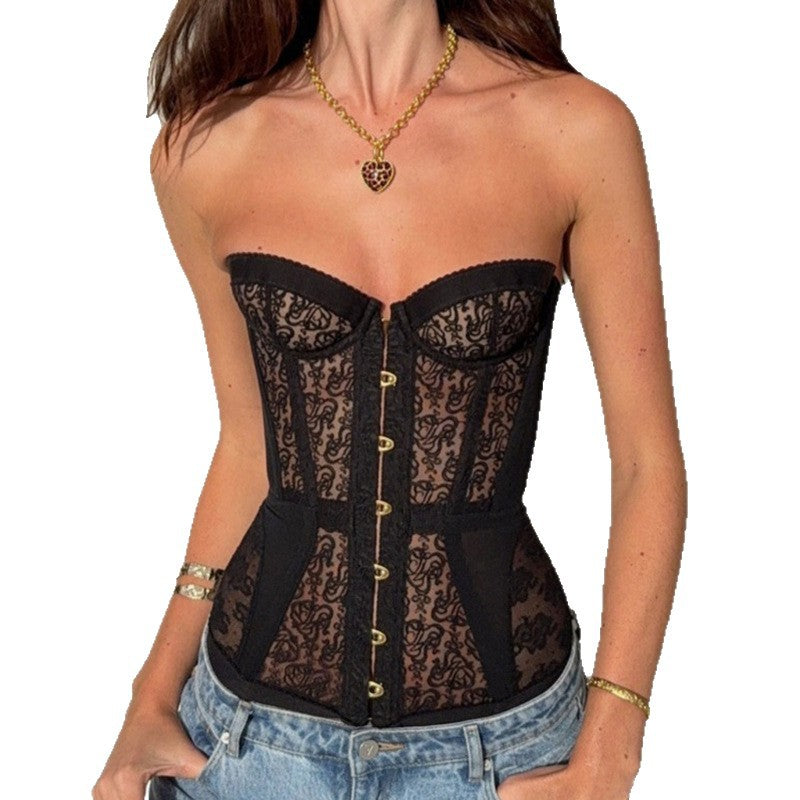 Women's Lace Slimming Bodysuit