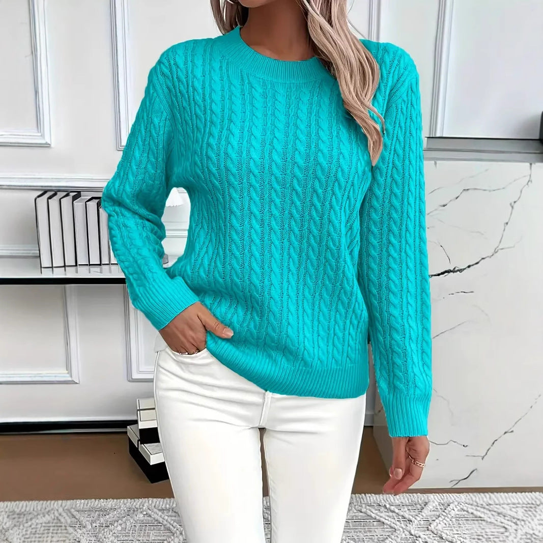 Sara | Classic Cable Knit Sweater