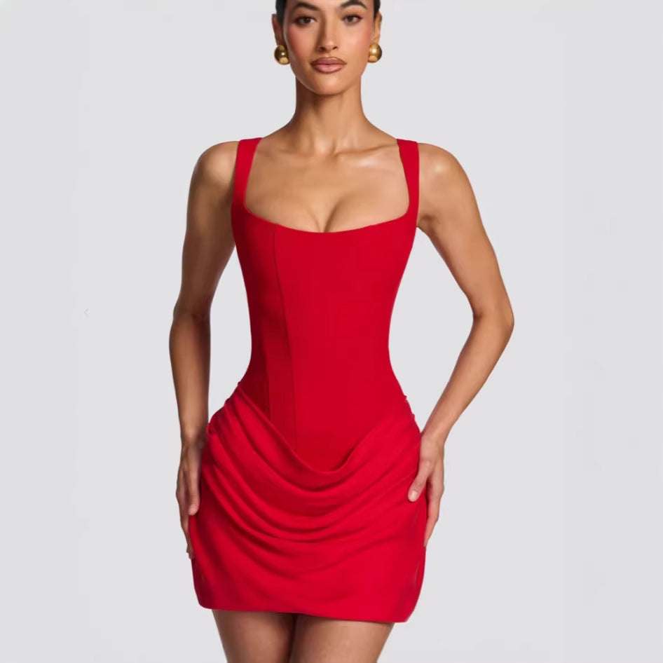Esmeralda Bodycon Tie Waist Dress