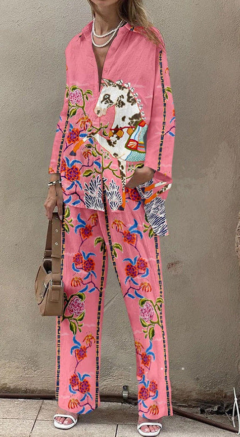 women colorful beach suit set