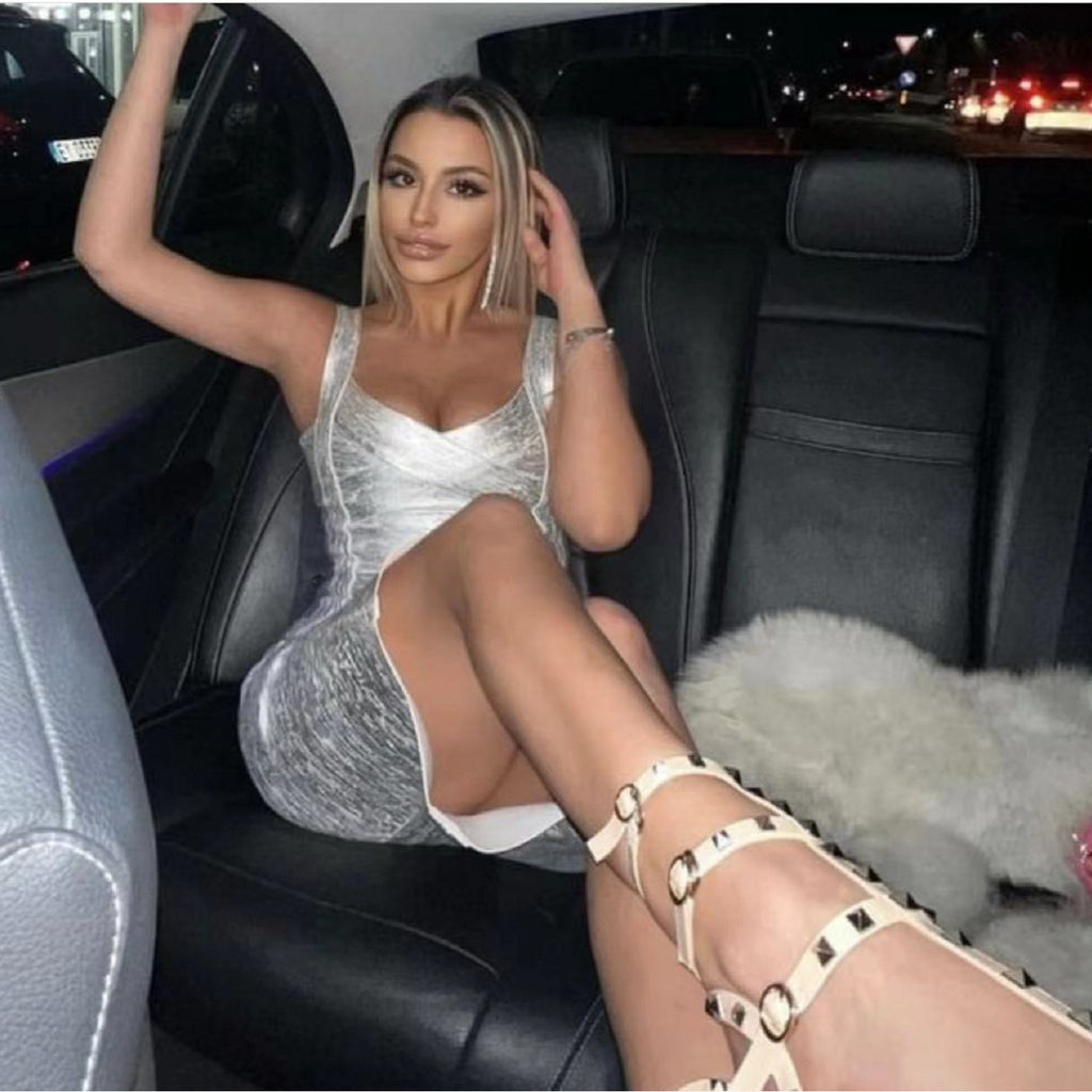 Sleeveless Bandage Party Dress