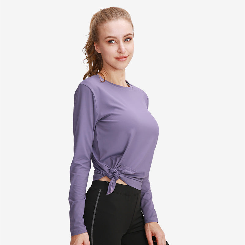 Stylish yoga top