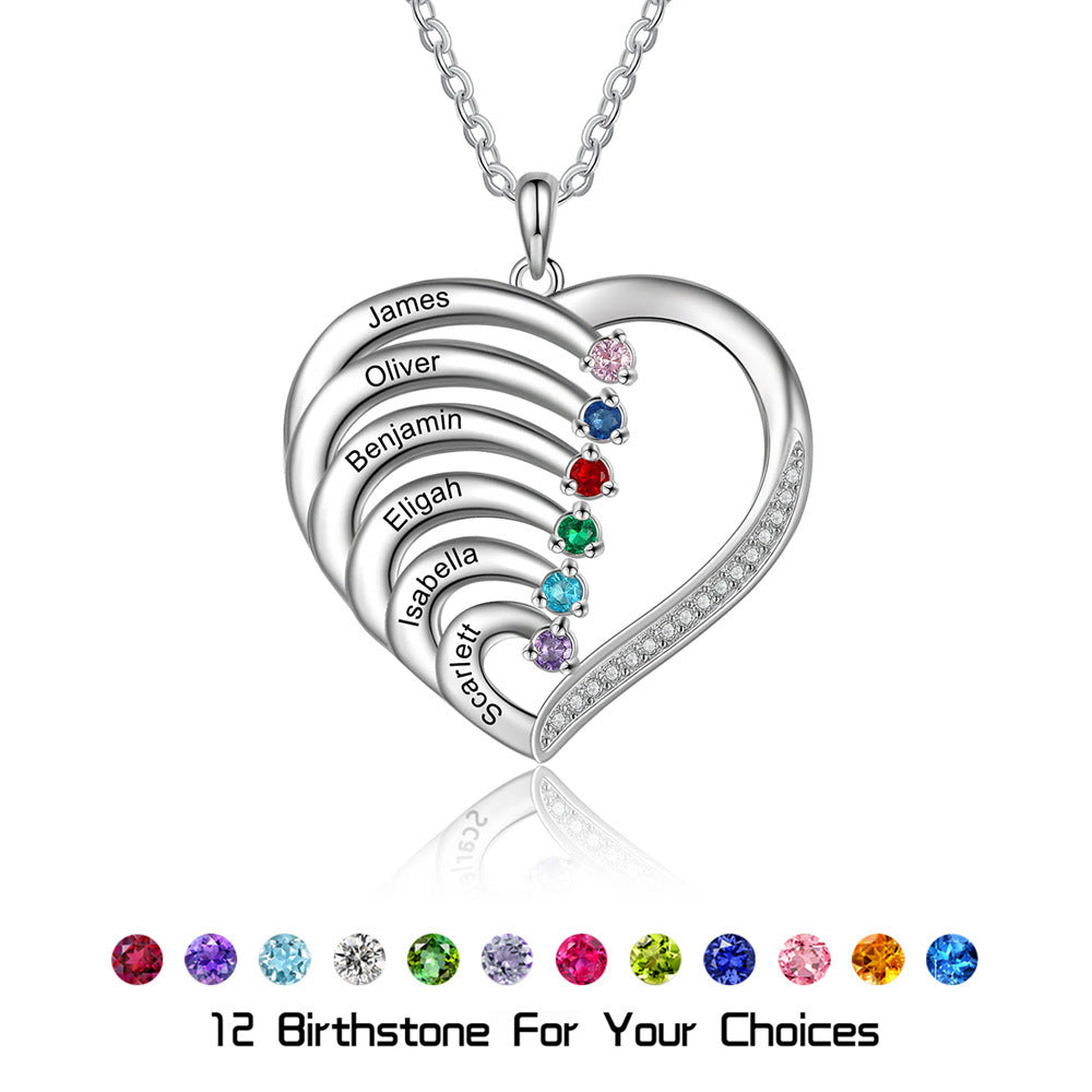 DIY Name Heart Pendant