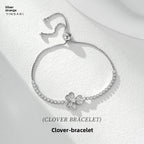 S925 Sterling Silver Diamond Zircon Bracelet