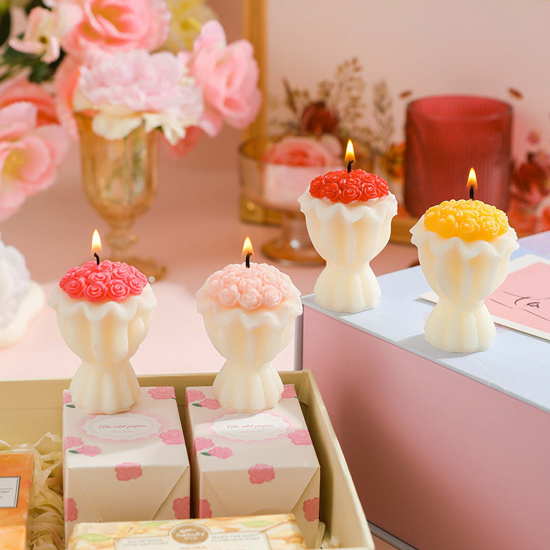 Scented flower Candles