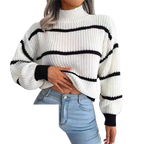 Nami Striped long-sleeve sweater