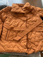 Ida | Luxury Ripple Quilted Coat