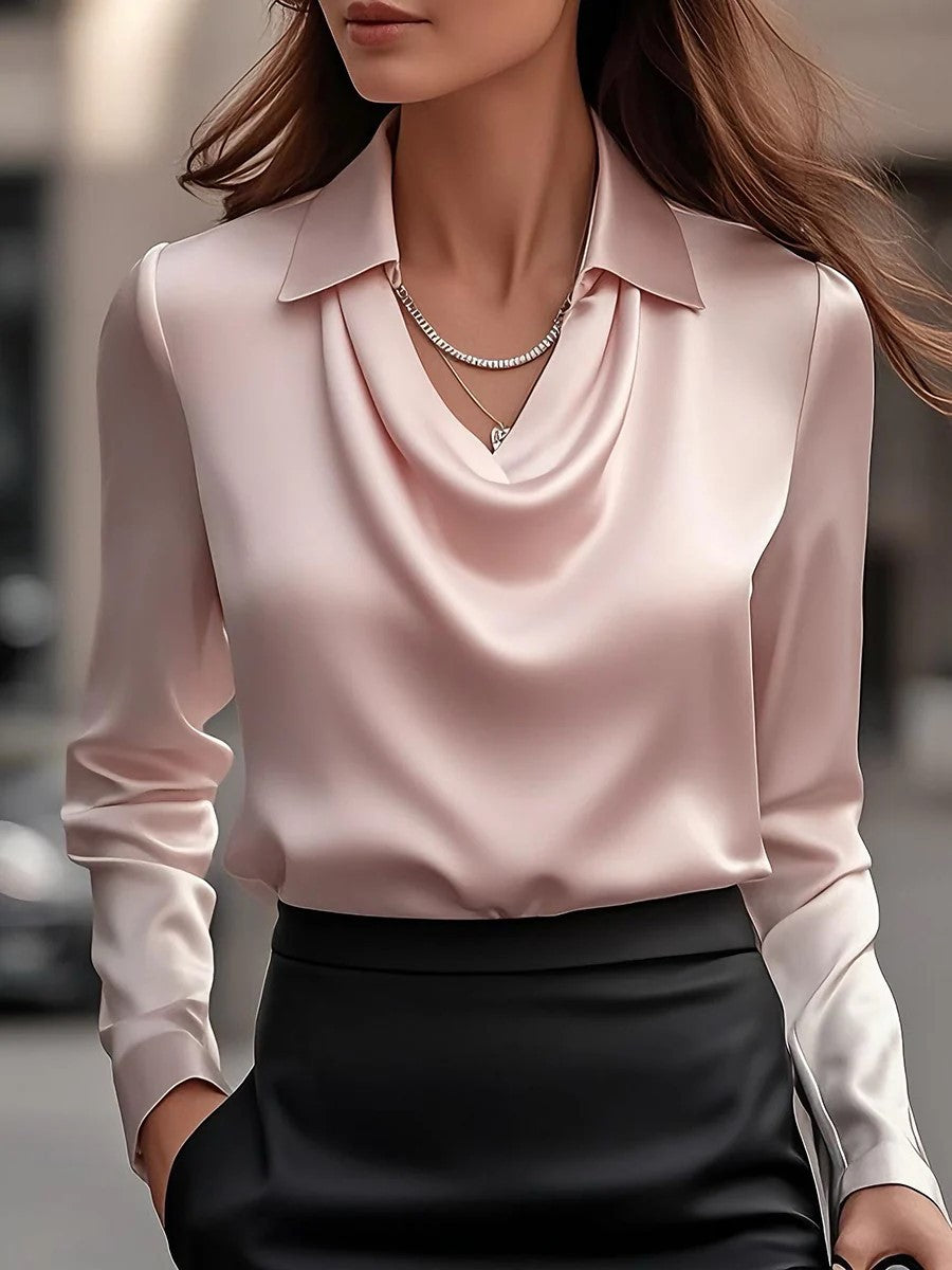 Vicky Swing Collar Blouse
