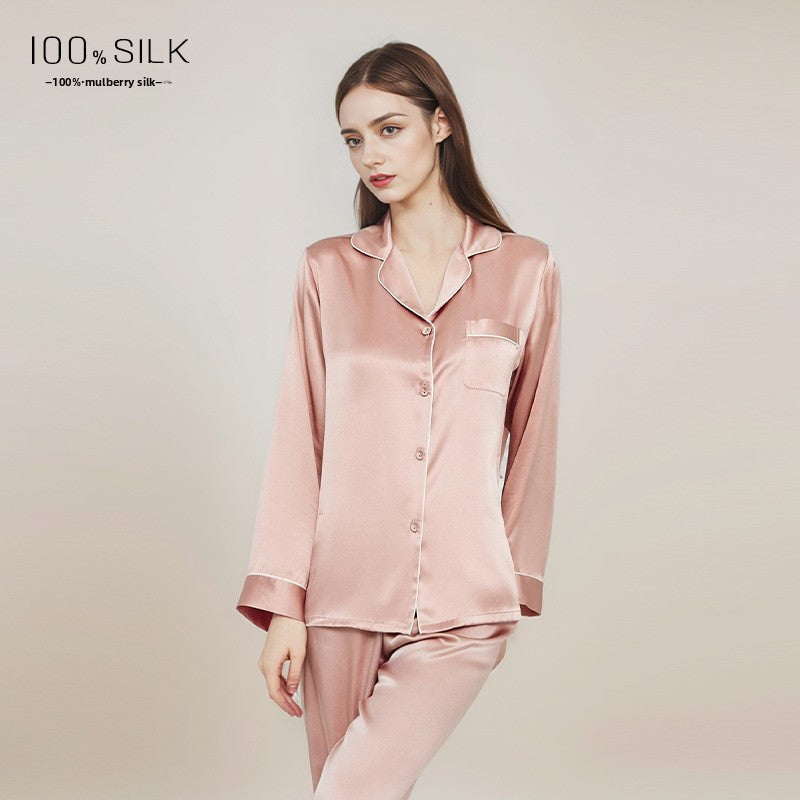 Pure Mulberry Silk Pajama Set