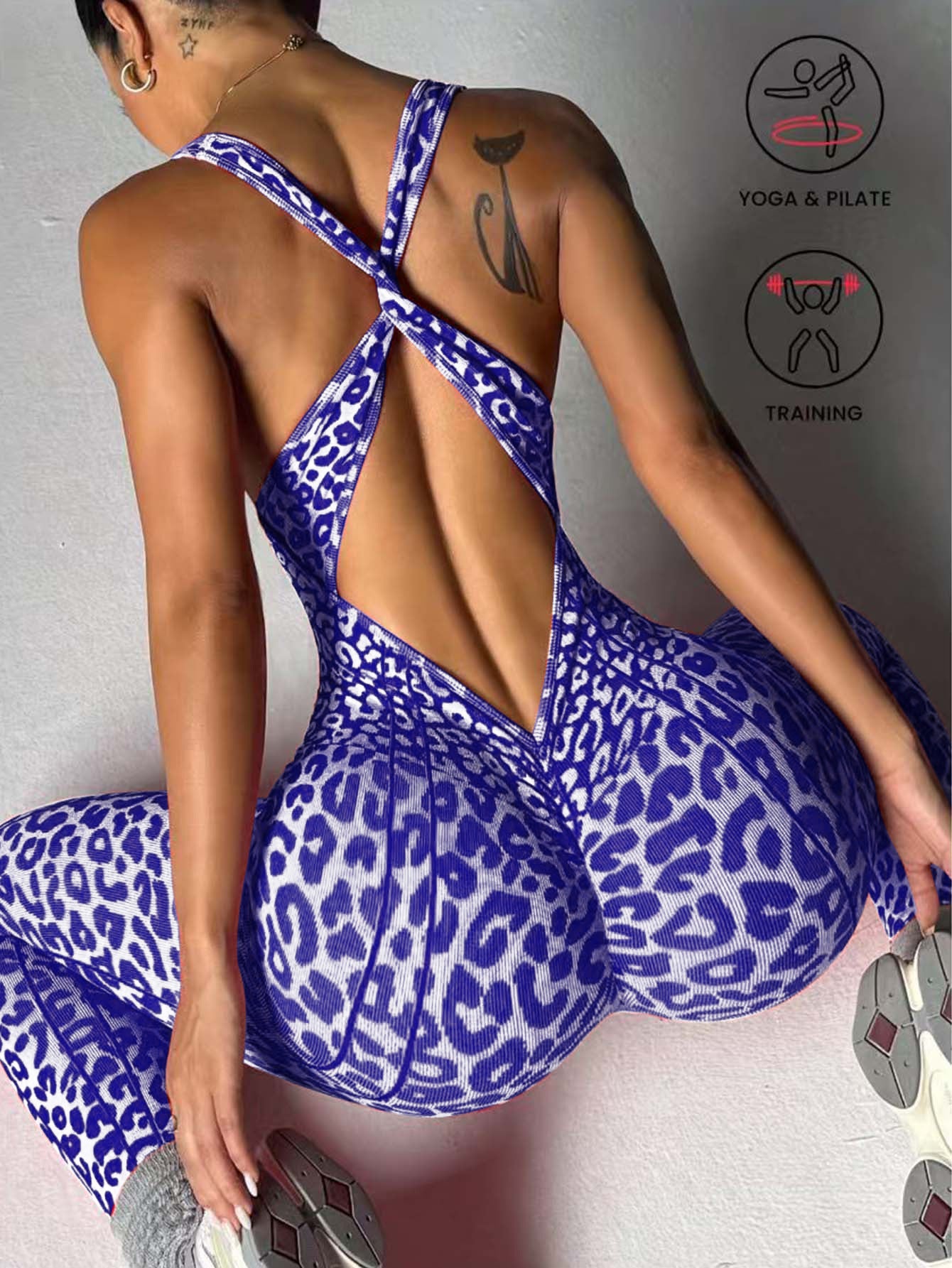 SculptFit Backless Jumpsuit