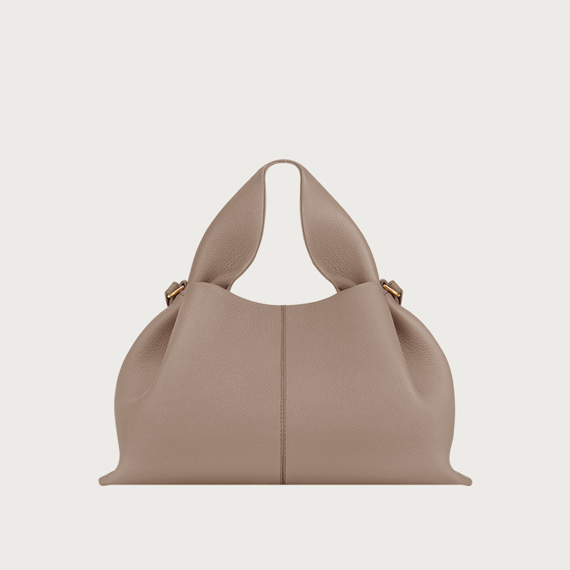 Jaden Leather Cloud Crossbody Bag