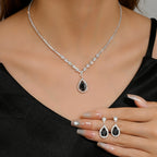 Elegant Bridal Necklace and Bracelet Set