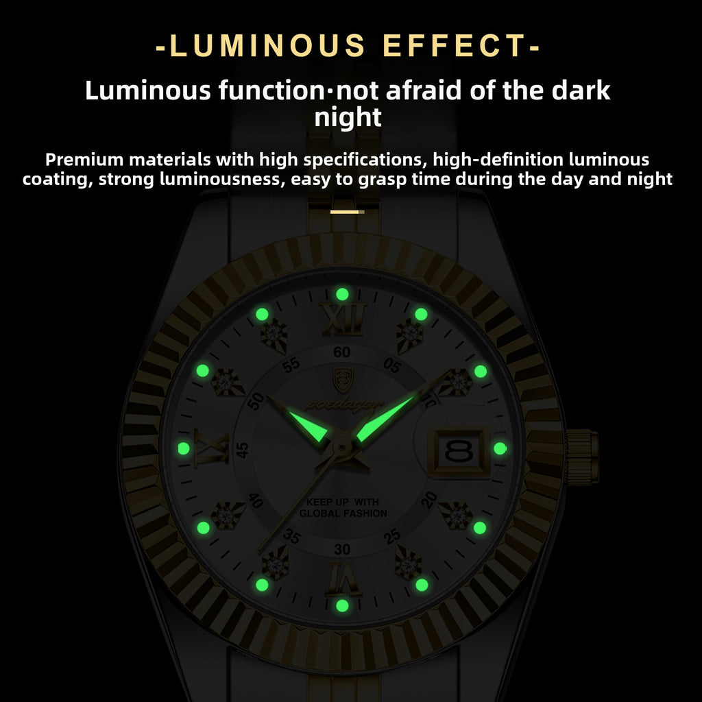 Luminous Dial Women's Watch