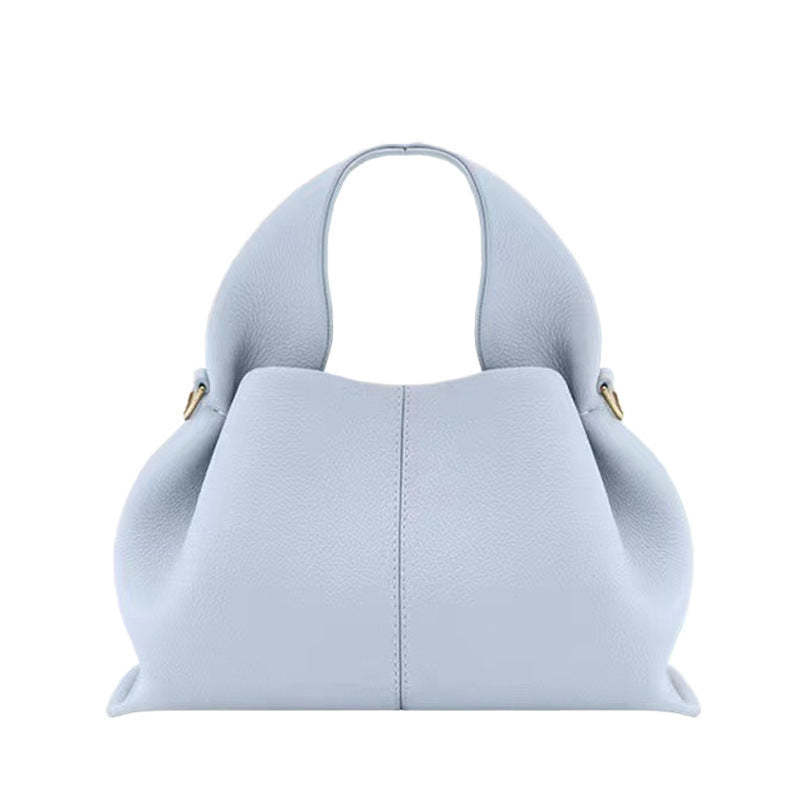 Jaden Leather Cloud Crossbody Bag