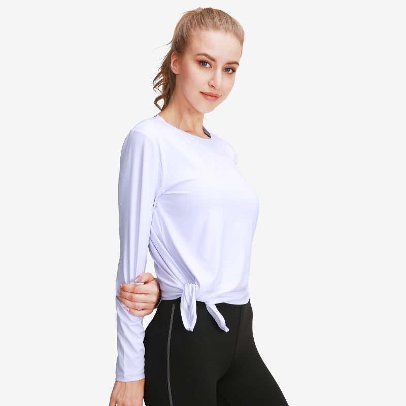 Stylish yoga top