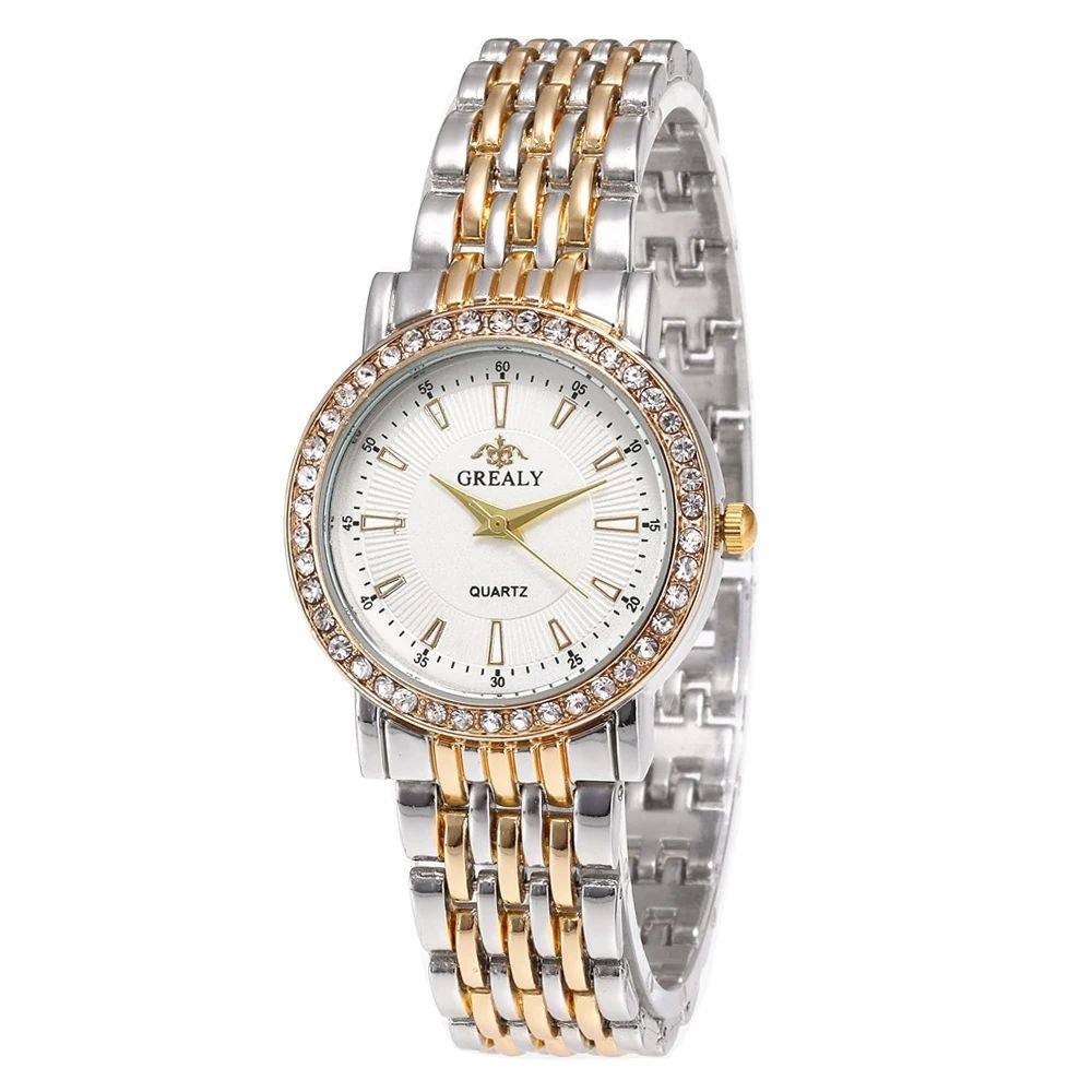 Grealy Rhinestone Lovers Watch